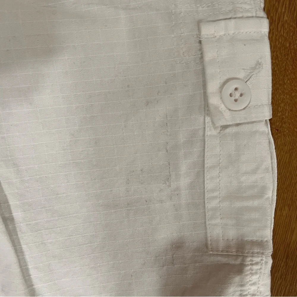 Ralph Lauren Boys White Cargo Shorts Size 5